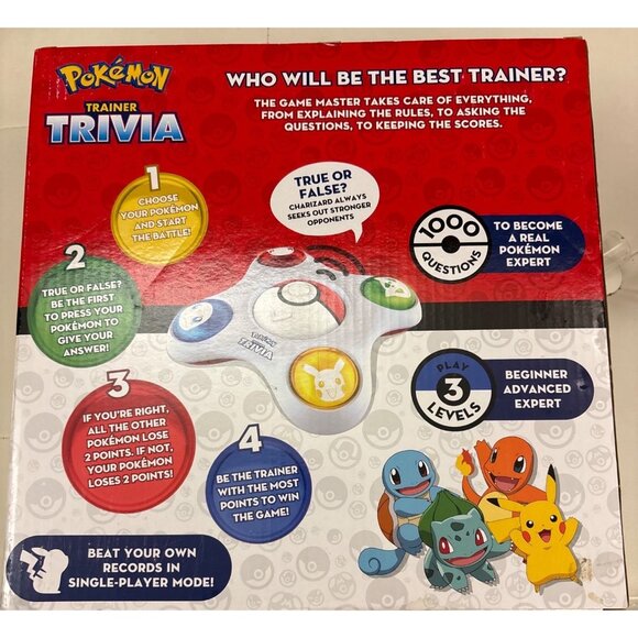 Pokémon Trainer Trivia Game With Virtual Game Master & 1000 Questions By Ultra P - Picture 4 of 5